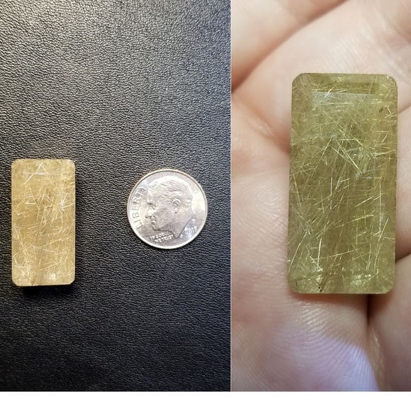 Rutilated Quartz Crystal gemstone D - Picture 2 of 7